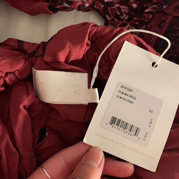 Killim Rug Print Mini Dress // - Picture 6 of 6